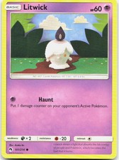 Litwick 101/214 Common Lost Thunder Pokemon LP on eBay