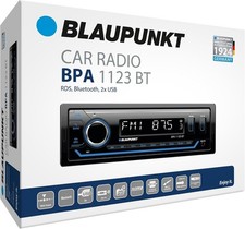 Blaupunkt BPA 1123 BT 1-DIN Autoradio | Bluetooth 2x USB Sub-Out Multicolour AUX