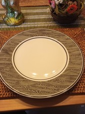 Limoges France Teller Von Bill Goldsmith 1987 Faux Bois NEU