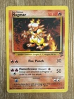 2000 Pokemon Base Set 2 Magmar 51/130 DMG WotC