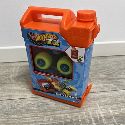 Hot Wheels Monster Trucks Fuel N  Go Spielset