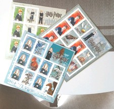 France 2007 3 Feuillet timbre Harry Potter adhésif F114 F115 F116 NEUF **