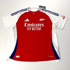 SZ 2XL- Adidas Men's 2024-25 Arsenal Authentic Home Jersey Better