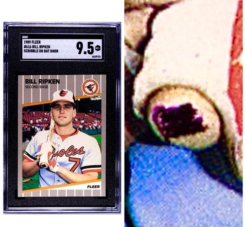 1989 Bill Ripken [Black Scribble Over Error] #616
