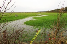 Photo 12x8 Marshland by Lady Ann's Drive Wells-Next-The-Sea A water channe c2016