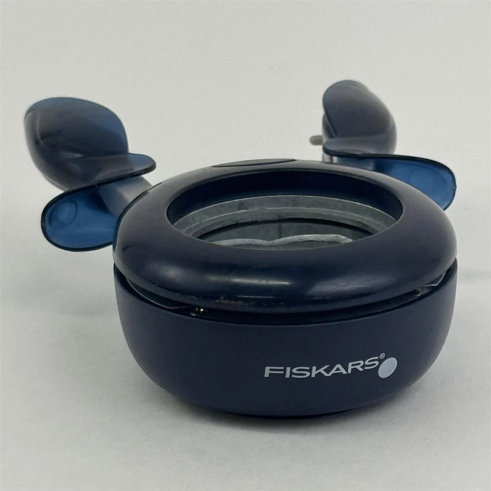 Punzón de papel exprimidor circular Blue Fiskars artesanía Foto 2 de 4