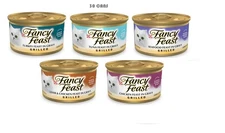 Purina Fancy Feast Gourmet Grill Variety Packs 5 delicious flavors 3 oz,30 pk