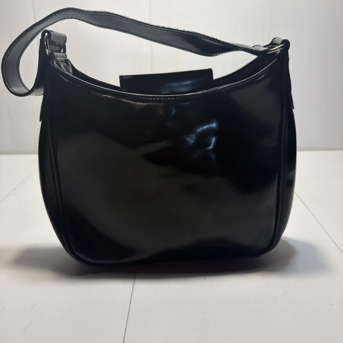 OLD GAP nylon/leather drawstring bag 黒 GAP Black Bags & Handbags for Women for sale | eBay