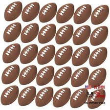 Pcs Mini Football Sports Stress Ball Bulk Mini Foam 96 Brown Football Sytle