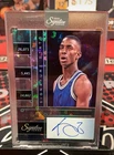 2025-26 Panini Signatures Series Stats Auto #/15 Cracked Ice Kevin Garnett