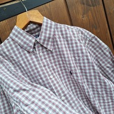 Mens Ralph Lauren Polo SHIRT size Xl Xxl Short Sleeve Multicolour Checked