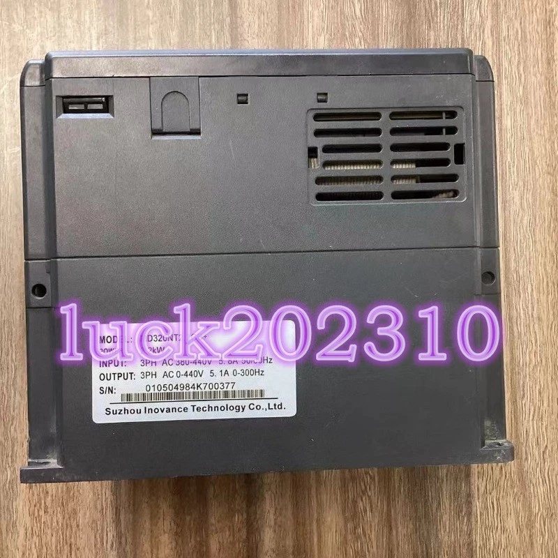 1PC used frequency converter MD320NT2.2GB+ 2.2KW 380V   #YY - Image 2 of 4
