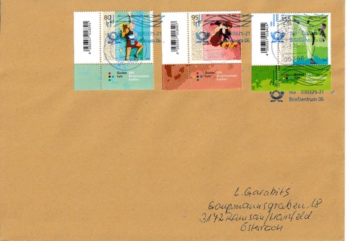 A-Brief von Dt.-Österreich vom 4.3.25 Mi.3542/44