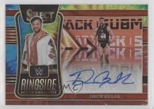 2022 Panini Select WWE Tie-Dye Prizm 22/25 Drew Gulak #RA-DGL Auto gy2