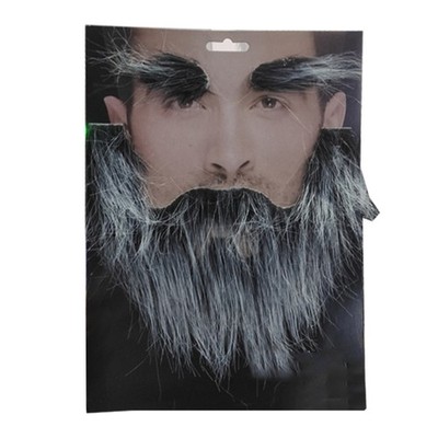Fake Beards Mustaches Fake Eyebrows Halloween Cosplay Costume Accessories