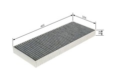 Filtre d'habitacle Fiat 132