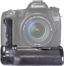 BG-E14 Battery Grip for Canon 90D 80D 70D DSLR LP-E6 or AA Battery Pack