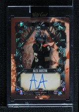 2023 5 Card Draw Vintage Crystal Holo Foil - Orange 3/5 Alex Austin Auto 3k7