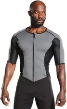 Kutting Weight (cutting weight) Neoprene Weight Loss Sauna Suit Black 5XL