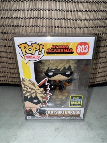 Funko Pop! My Hero Academia #803 Katsuki Bakugo 2020 Summer Con W/Protector