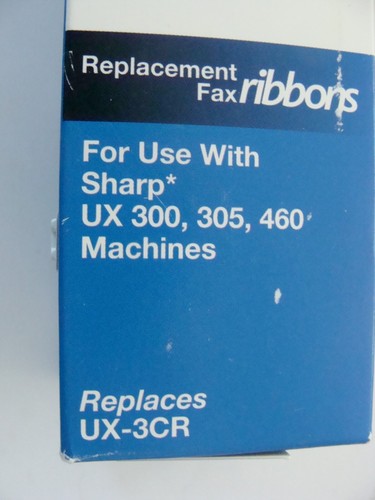 NOP OFFICE DEPOT SHARP REPLACEMENT UX-3CR FAX RIBBONS UX 300,305,460 MACHINES - Picture 3 of 5