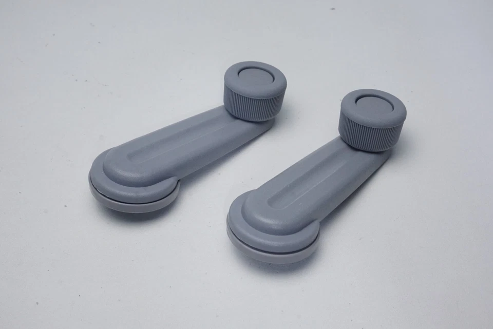 Par de bobinadoras manivela ventana Mitsubishi Canter Fuso FE110 FE111 FE211 2 piezas Foto 3 de 4