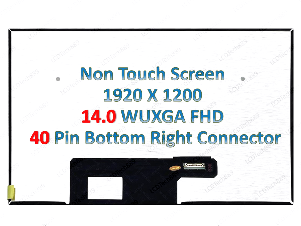 Écran LCD 14" WUXGA LP140WU1-SPF1 - 1920x1200, 30 Broches - Compatible Ordinateurs Portables - Garantie 2 Ans - 5