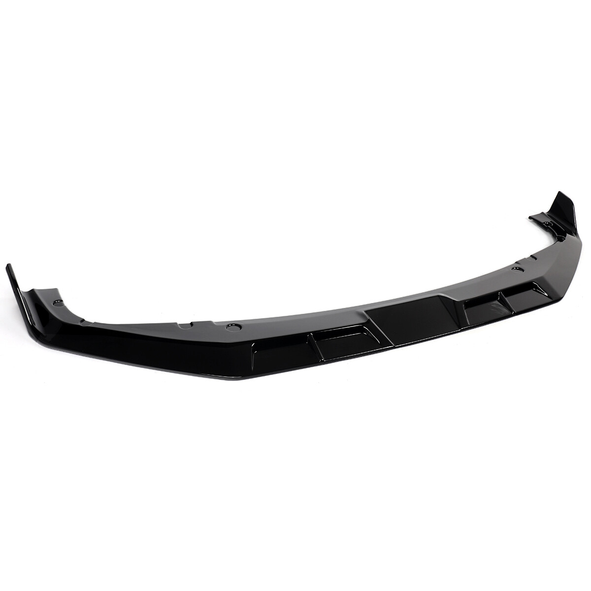 1pcs For BMW X5M F95 F96 X6M 2023 2024 LCI Gloss Black Front Bumper Splitter Lip