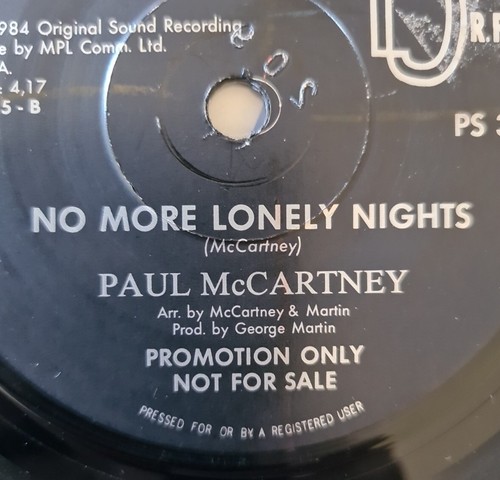 South Africa Promo Long & Winding Road OST Paul McCartney 7" vinyl Beatles 1984 - Picture 8 of 13