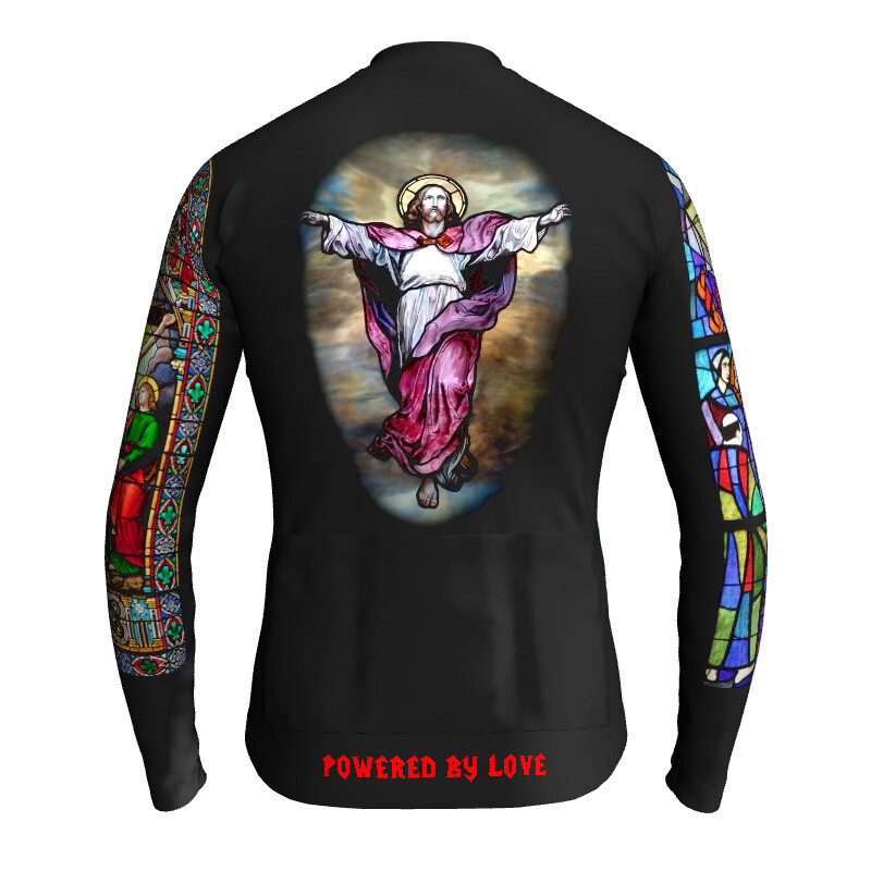 Bicycle Clothes Cycling Shirt Church Shirt Bike Jersey MTB Long