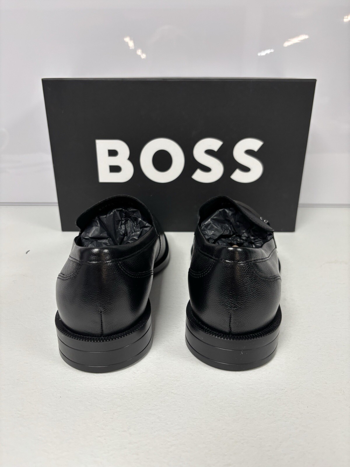 BOSS TAYIL_LOAF Shoes Black Size Uk 7.5 New GENUINE RRP £274 #cc6 image 6