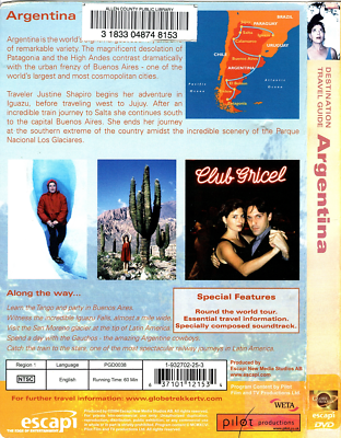 Globe Trekker TV shows on DVD; 3rd one FREE! Destination Travel