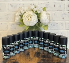 Axe Aqua Bergamot 72H Premium Body Spray 1oz (12 Pack)- TRAVEL SIZE