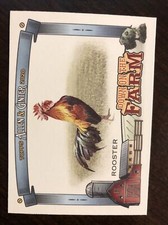 2020 Topps Allen & Ginter Down On The Farm #DF-R Rooster