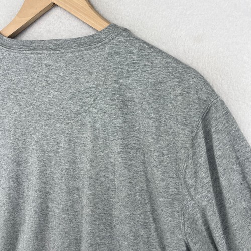 BARBOUR Shirt Mens XL Tailored Fit Pocket Tee T-shirt Short Sleeve Cotton Gray - Picture 6 of 15