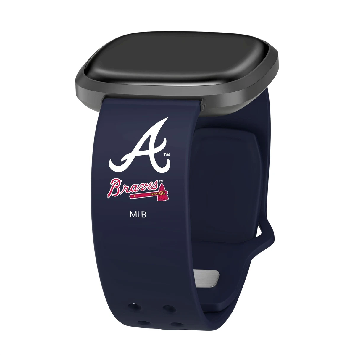 Atlanta Braves HD Elite Edition FitBit Versa 3 Sense Watch Band