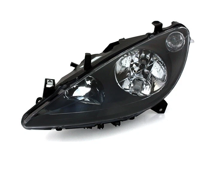 PEUGEOT 307 2000-2005 BLACK VP1379 SET HEADLIGHTS RHT  - Image 2 of 4