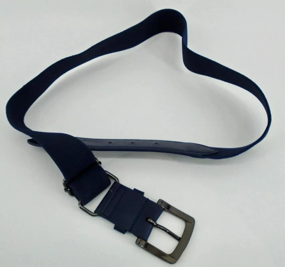 Cinturón de béisbol Nike 2.0 adulto 28"-43" azul marino medianoche/blanco Foto 2 de 3