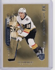 2020-21 SP AUTHENTIC Peyton Krebs GOLD SPECTRUM FX BOUNTY ROOKIE RC /50 SABRES