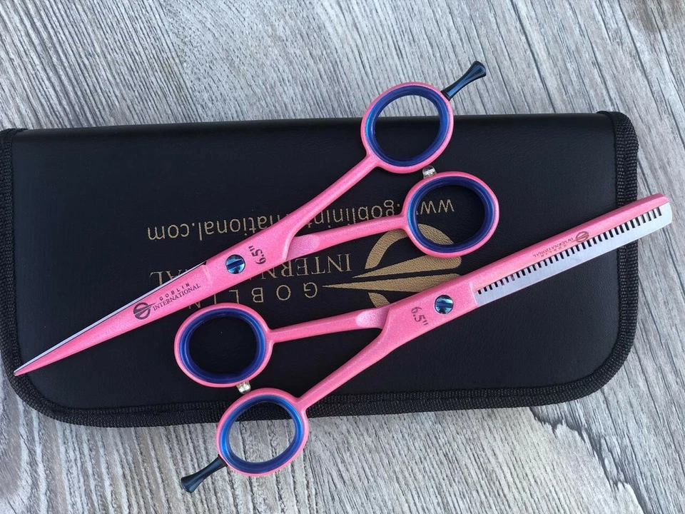 Barber+ Salon Hair Cutting Scissors thinning Set For Professionals 6.5” - Image 2 of 3