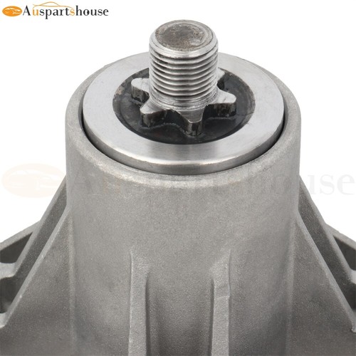 Spindle Assembly w/ Pulley for Troy Bilt LX460 MTD White LT546G Exmark 618-04134 - Picture 13 of 16