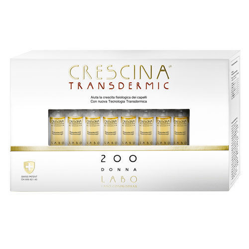 LABO-CRESCINA-TRANSDERMIC-RI-GROWTH-200-Anti-Haarausfall-Pflege-Haar-Frau-20-Fläschchen