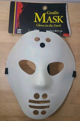 Vtg 1996 Paper Magic Jason Hockey Goalie Mask Halloween Friday The 13th Rip