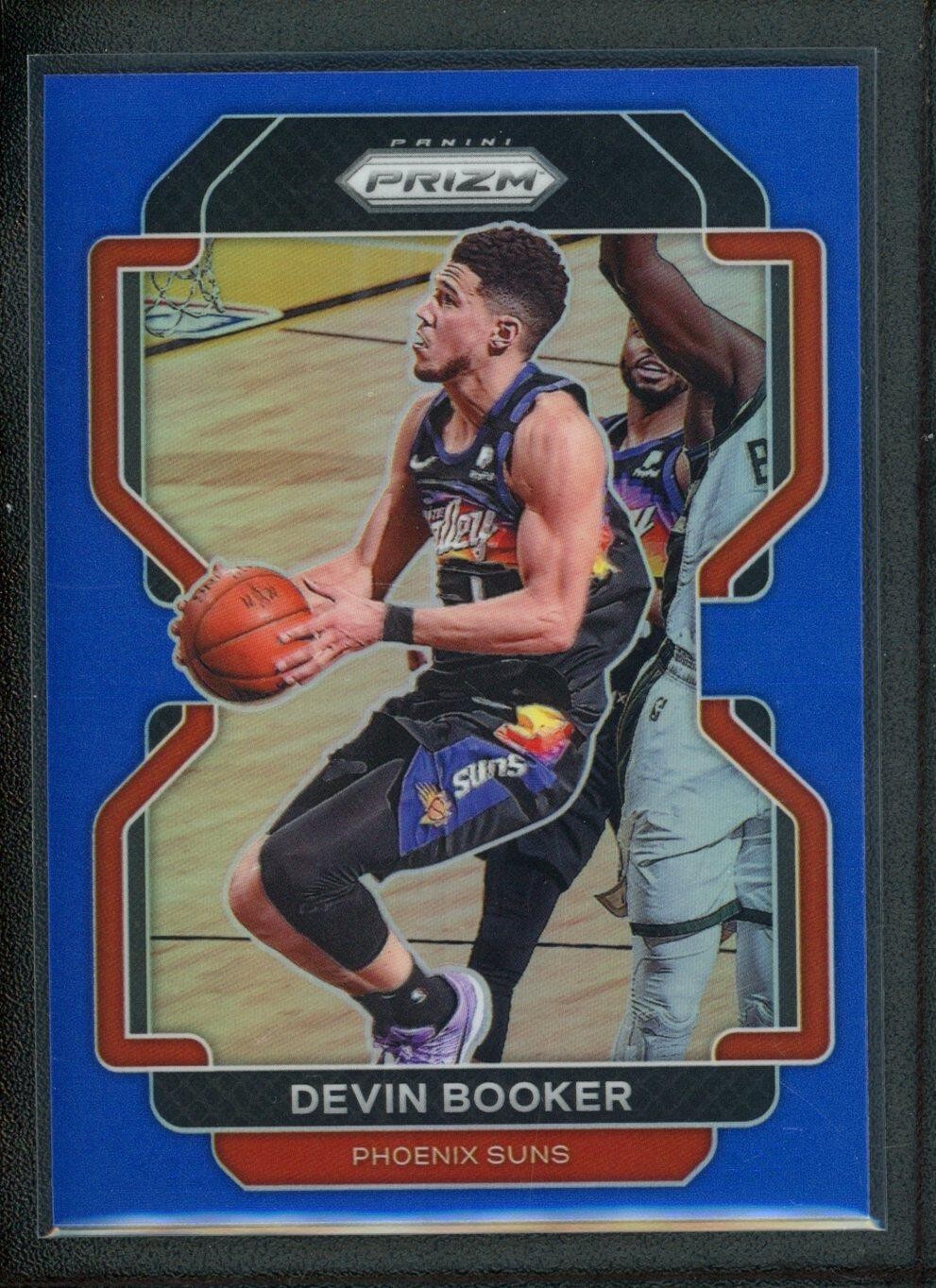 2021-22 DEVIN BOOKER 061/199 PANINI PRIZM BLUE