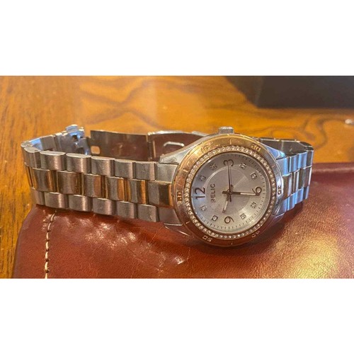 Women's 27mm Two Tone Relic Watch 