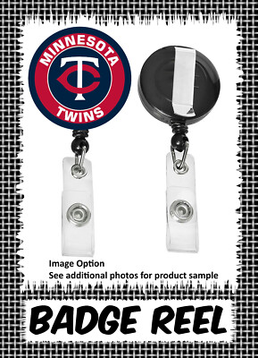 Minnesota Twins - Badge Reel - Choose From 12 Designs