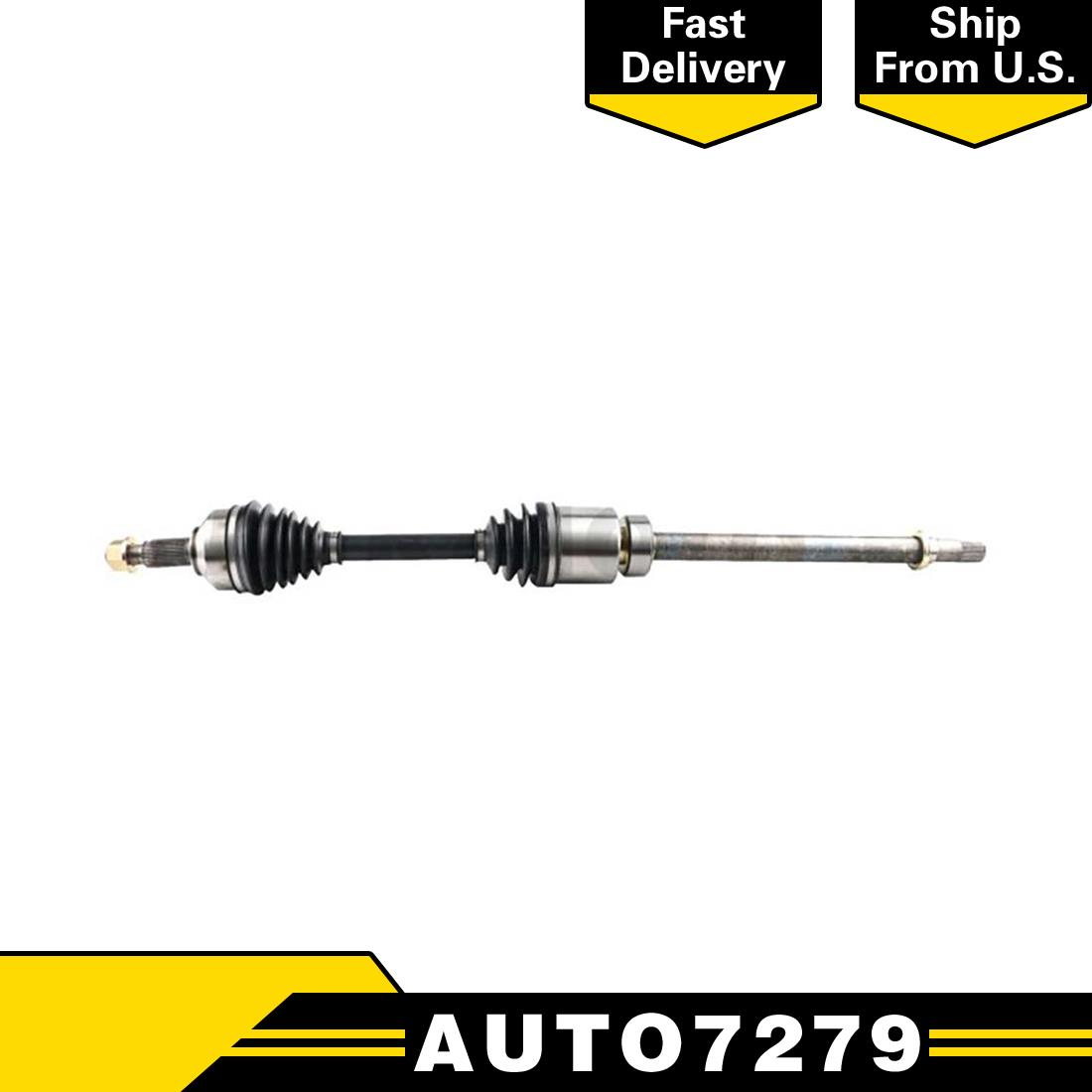 Front Passenger Side CV Joint CV Axle Shaft For Nissan