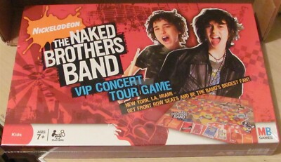 The Naked Brothers Band VIP Concert Tour game (2008) (New & Sealed!)
