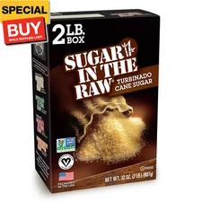 Sugar  Granulated Turbinado Cane Sugar, No Added Flavors or erythritol, Pure Nat