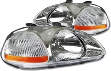 Fits 1996-1998 Honda Civic Dx Ex Lx Replacement Headlights Lamp Leftright Fits 1996-1998 Honda Civic Dx Ex Lx Replacement Headlights Lamp Leftright